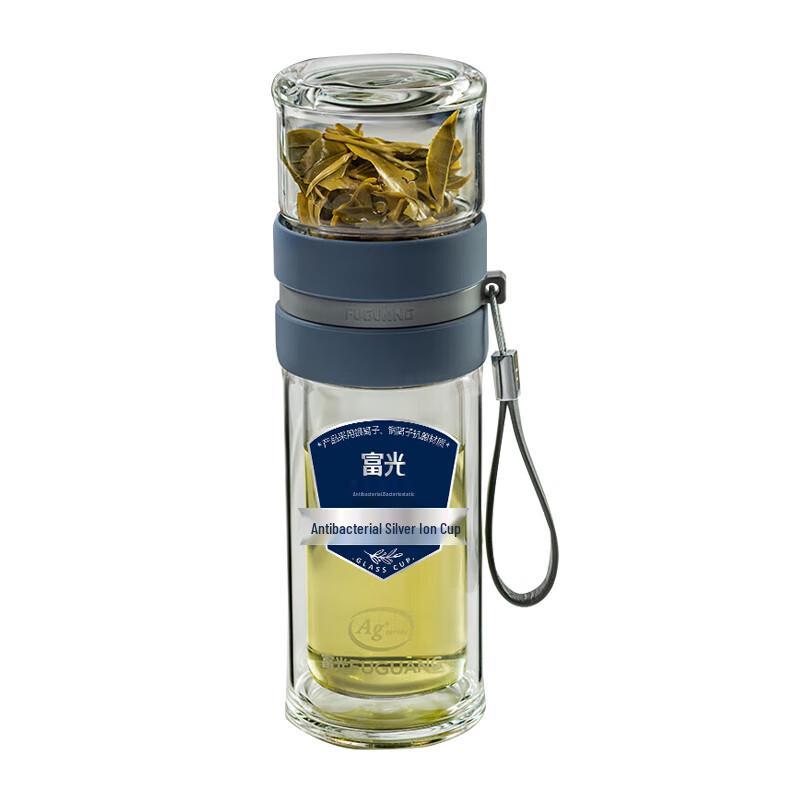Fuguang Double-Layer Tea Infuser Glass Cup