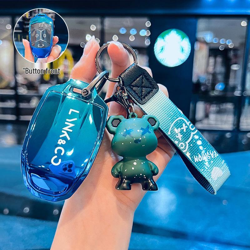 Lynk & Co Key Case: Fits 01, 03, 05, 06 Models - Men's & Women's EMP Buckle Shell Bag