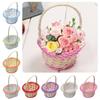 Beautiful Hand Made Storage Baskets Shopping Storage Hamper Basket  For Plant Home Wedding