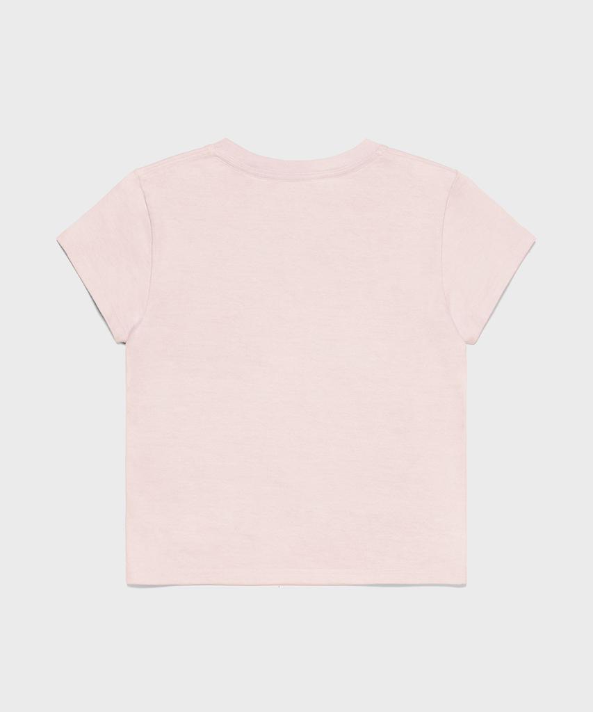SAINTPAIN Sp Shocking Crop Short Sleeve T-Shirt Pink