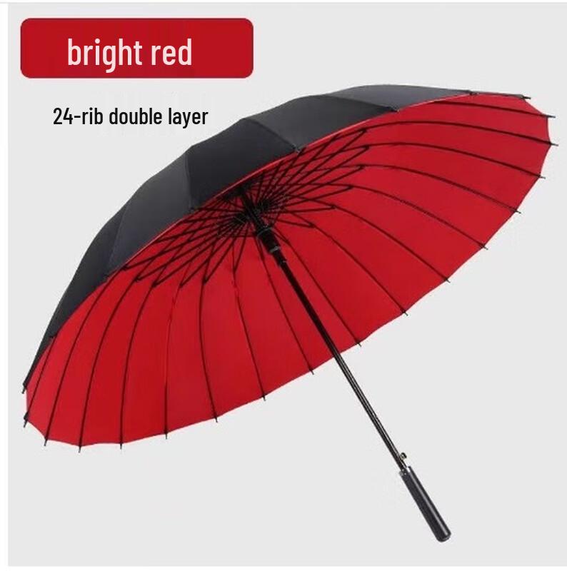 Большой двусторонний ветрозащитный ручной зонт Yizhou