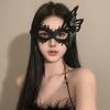 Sexy Half-Face Lace Feather Mask for Halloween Makeup Masquerade Party