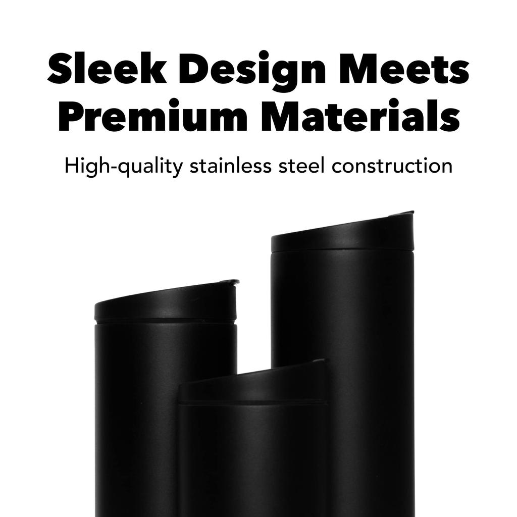 MiiR Flip Traveler 12 Oz Vacuum Flip Stainless Steel Insulated Tumbler for Hot and Cold Beverages - Double-Wall Insulated, Leak-Proof Lid, BPA-Free