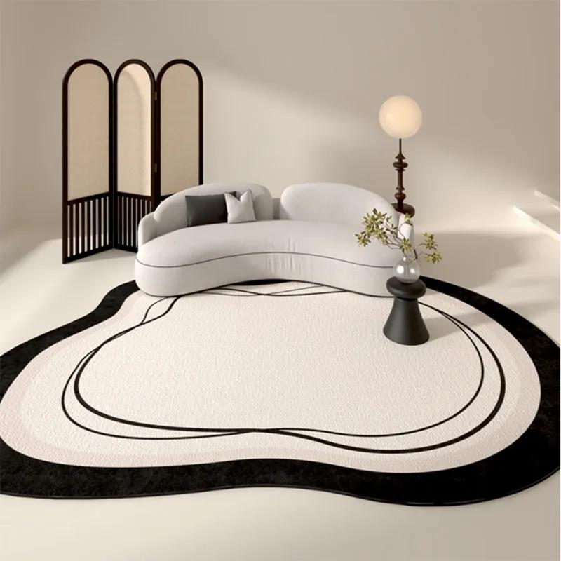 Living Room Carpet Home Decoration Luxury Modern Rug Big Size Irregular Floor Mat Anti-Slip Bedroom Large Area Rugs