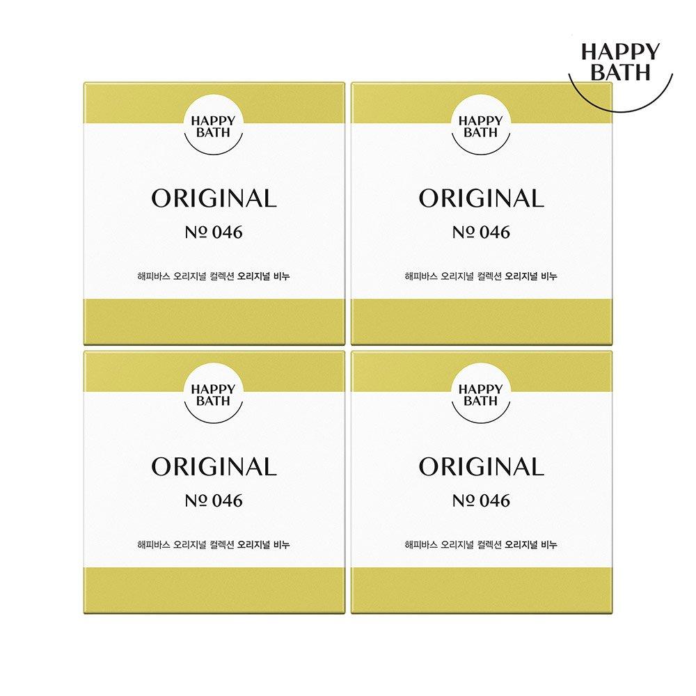 [Face Soap] Happy Bath Original Collection Soap *4 pieces (optional)