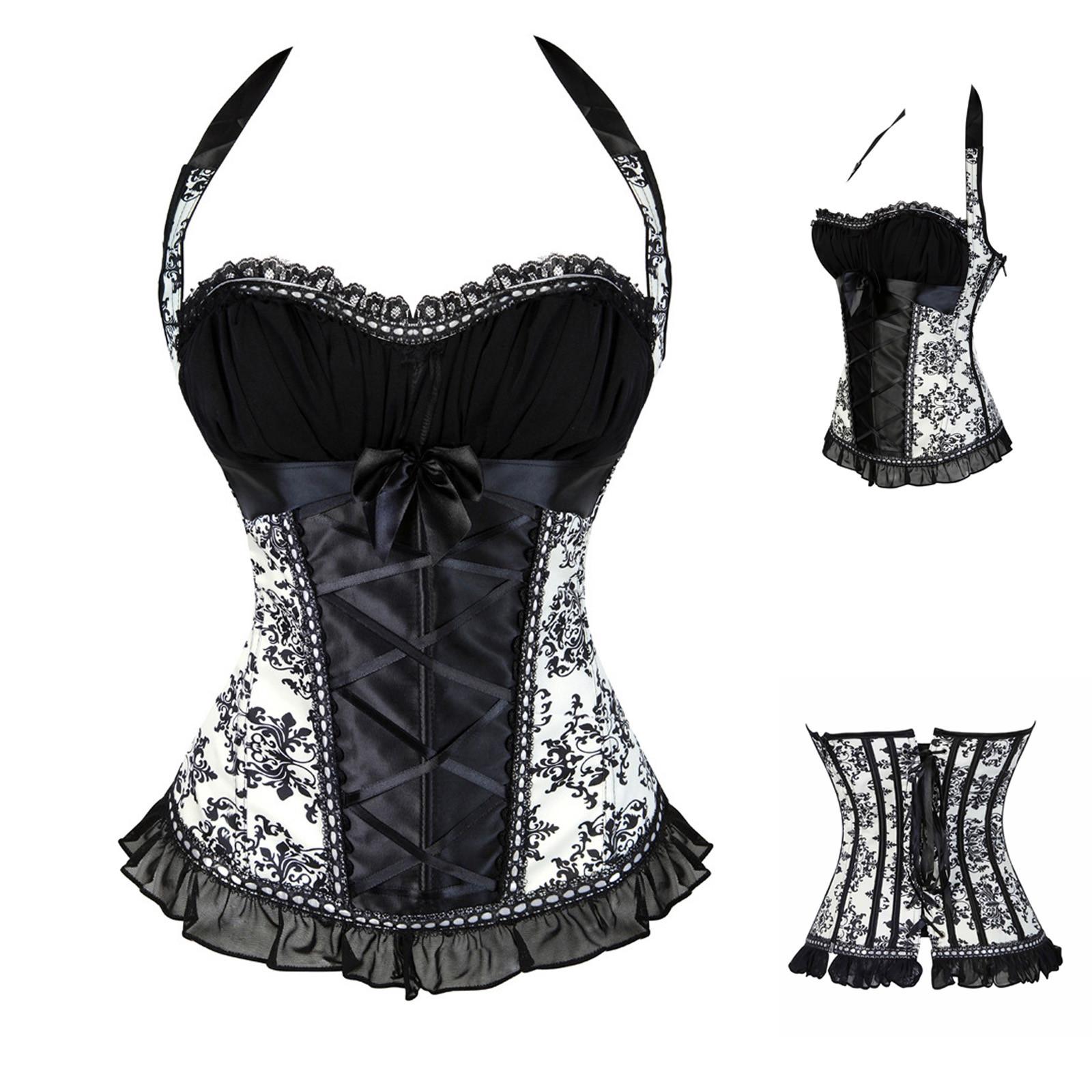 

Женский сексуальный лоскутный бандажный готический однотонный перспективный сексуальный корректирующий топ L белый