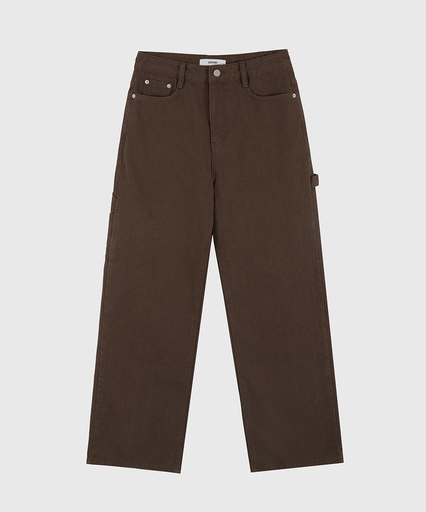 Kwinseulaebis Hammerloop Cotton Straight-Fit Washed Pants