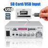 12/220V Amplificador HIFI 2 CH Audio Power Verstärker Heimkino Verstärker Audio Unterstützung FM USB SD/fernbedienung