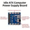 Universal Computer Power Supply Unit 8 USB Charging Specks Practical Computer Power Extension Board for DIY Applications