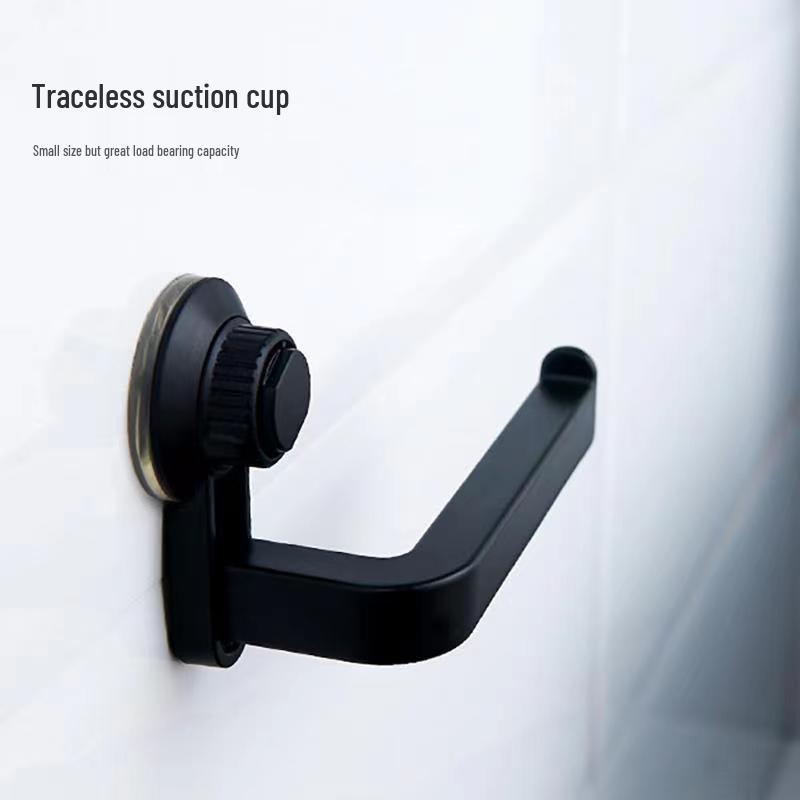 Wall-Mounted Waterproof Punch-Free Toilet Paper Holder & Dispenser with Creative Storage