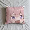 Stoßdämpfende Hülle Weiche Hülle Gesicht Genshin Sofa Wohnzimmer Zuhause Q Niedlich Spiel Bequem Büro Dekoration Schutzhüllen für Kissen
