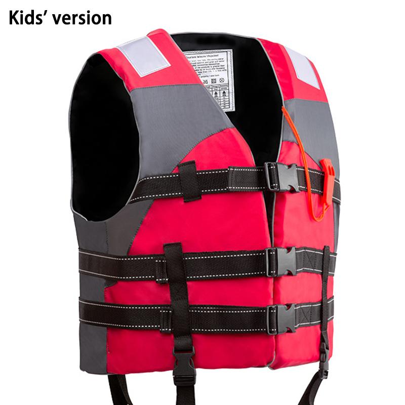 Fischerboot Hohe Auftriebsweste für Erwachsene und Kinder Fahrzeugmontiert Hochwasserschutz Notrettung Erwachsenen-Rettungsweste