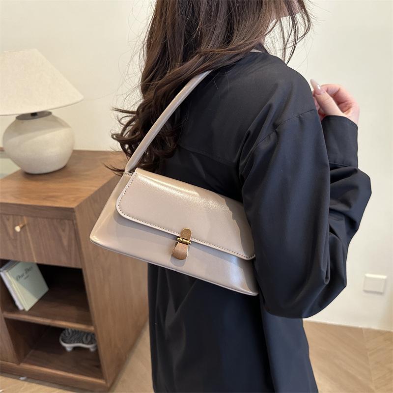 Fairy Gentle Wind Small Bag 2025 Popular New Trendy Korean Versatile Textured One Shoulder Fashion Portable Underarm Bag