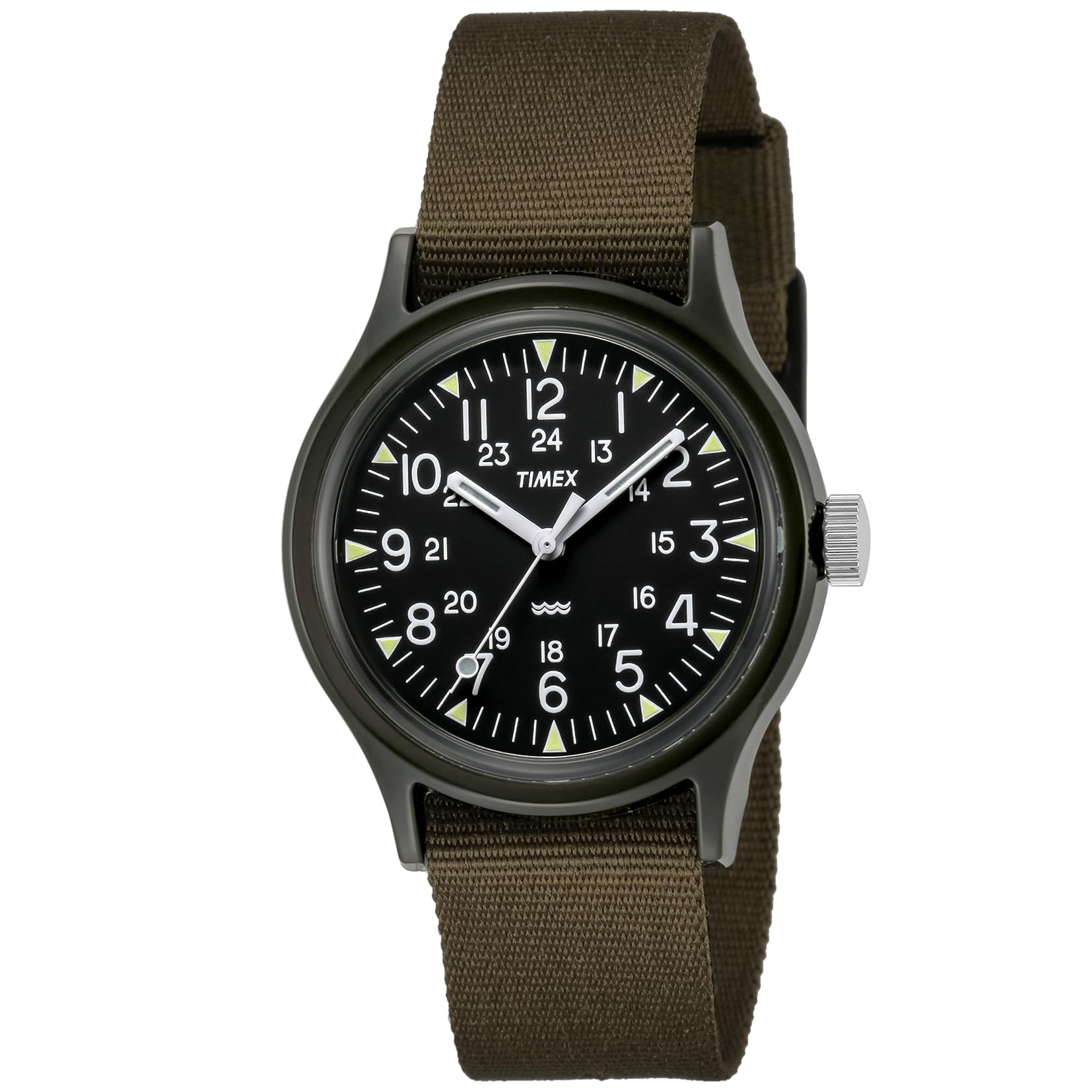 

Часы TIMEX TW2P88400 Черный циферблат Унисекс зелёный
