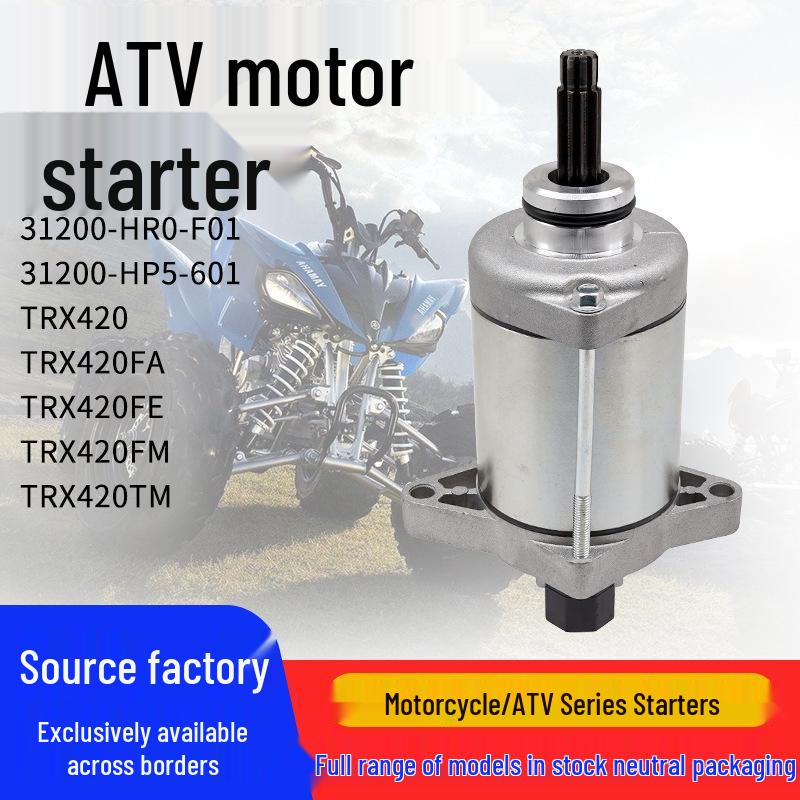 Beach Buggy Motor ATV Starter TRX420 TRX420FE FM 31200-HP5-601 TRX420FA TRX420TM