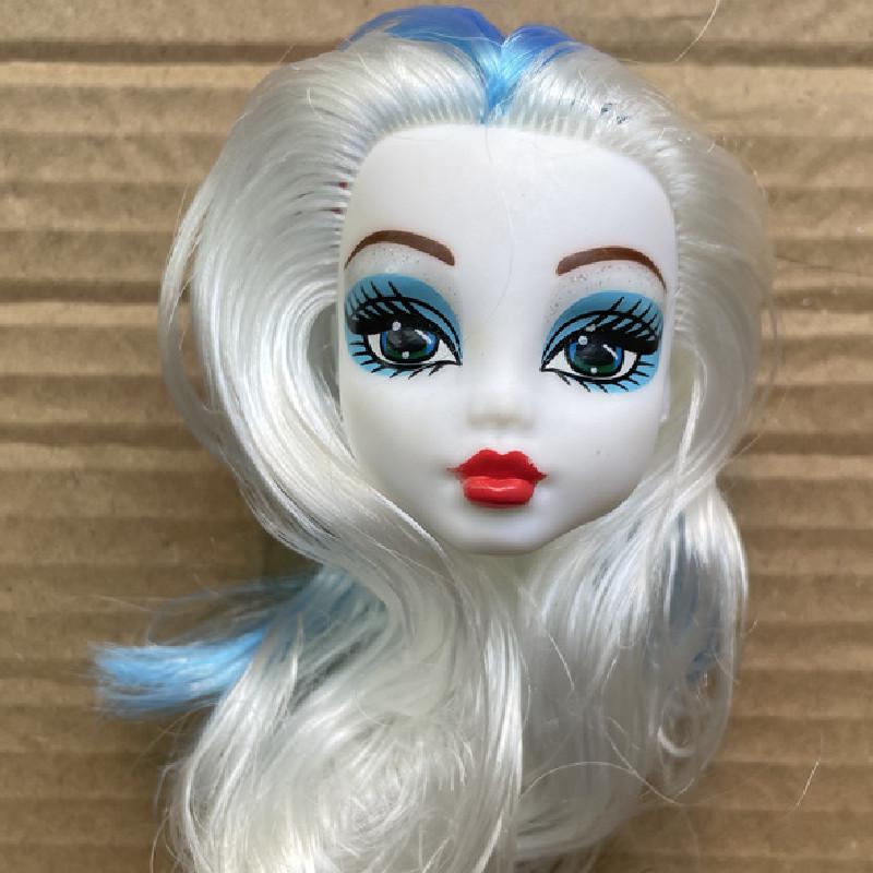 Multi-Joints Movable Doll Body 23cm Monster Bodies Black White Beige Pink Ordinary Skin Tone DIY Doll Heads With Make Up