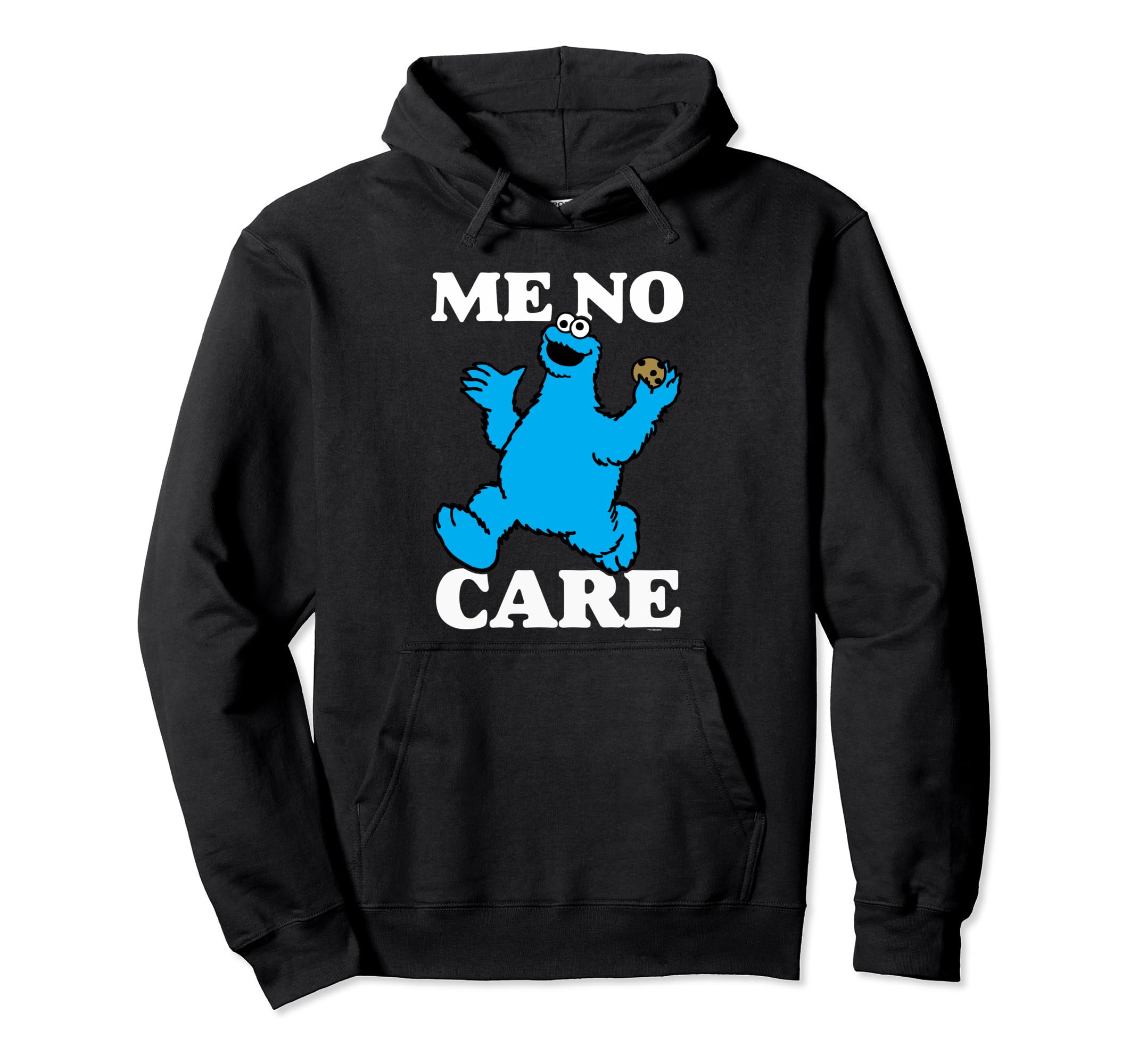 

Sesame Street Cookie Monster Me No Care Hoodie