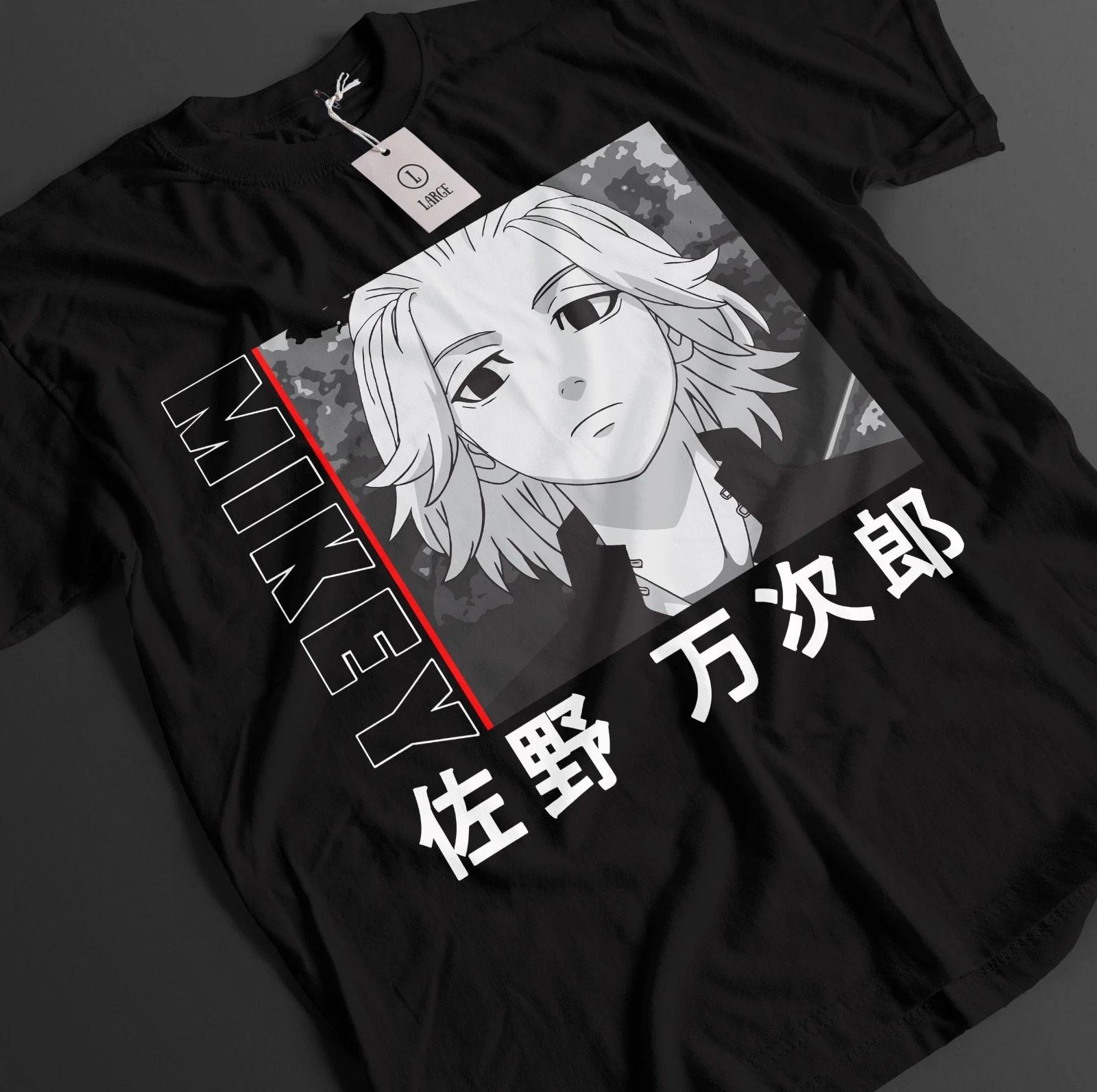 

Tokyo Avengers Shirt Manjiro Sano Tshirt for Men and Women Summer Pure Cotton Comfortable Loose Fashion Short Sleeved Top 4XL