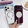 iPhone 18 Pro Max Starry Crystal Clear Magnetic Case with Rhinestone Lens