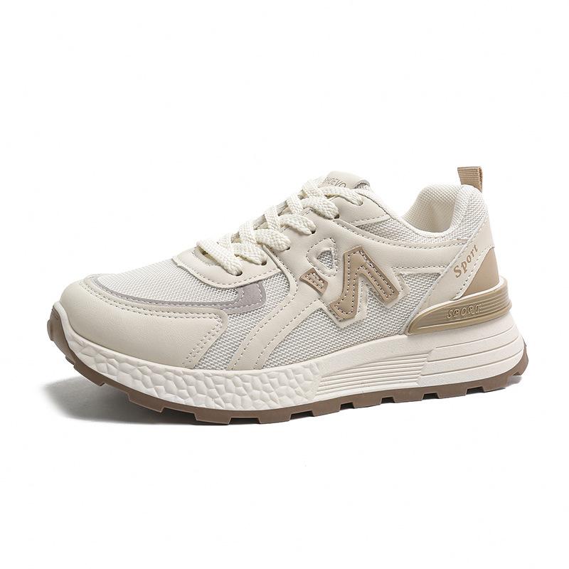 

Summer mesh dad shoes women s new breathable platform sports casual shoes versatile waffle 35