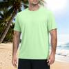 Men's Summer Quick Dry Short Sleeve T Shirt Lightweight Athletic Fitness Top for Outdoor Sports Hiking Running Gym