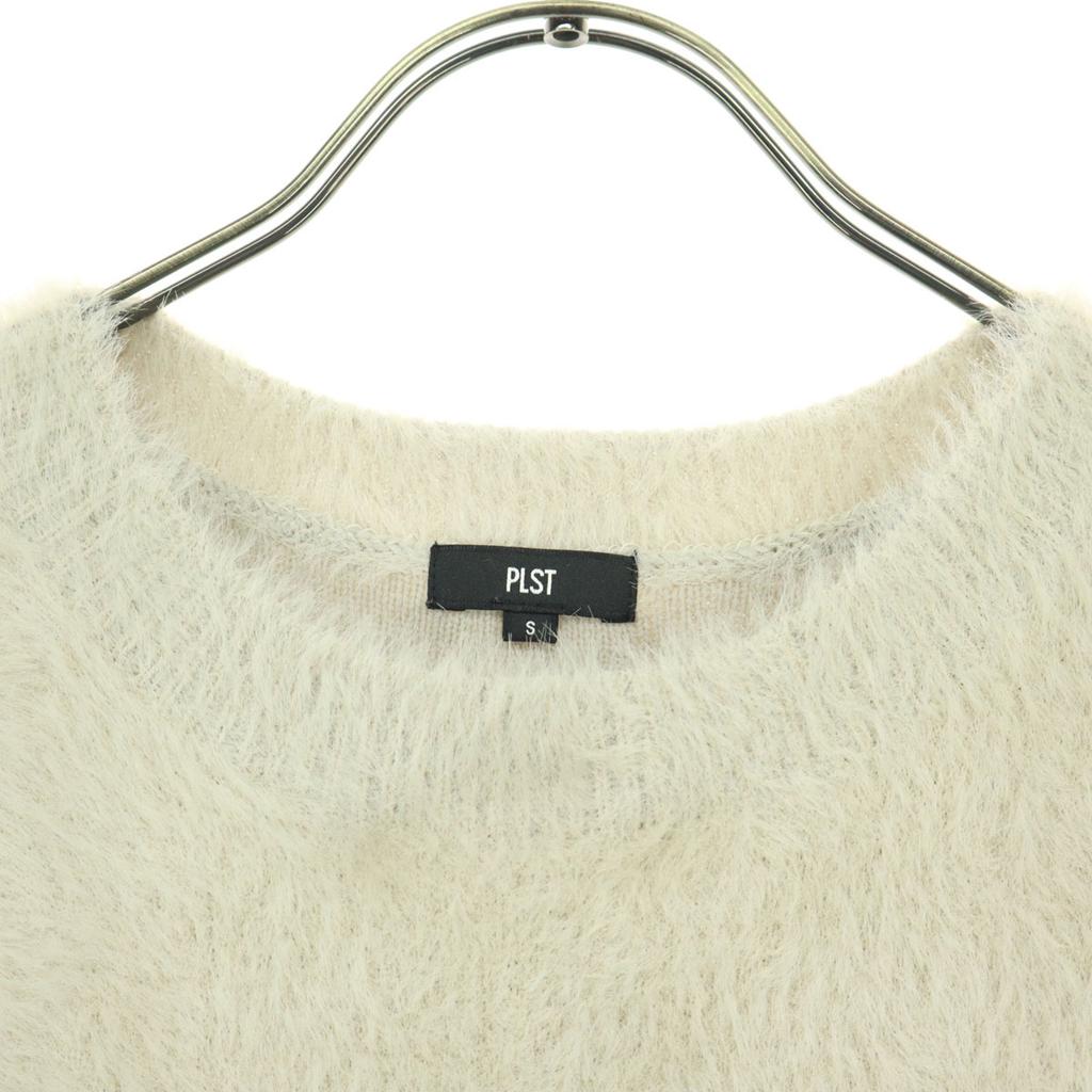 Beauty Products PLST No Sleeve Fur Vest S Beige Women Used
