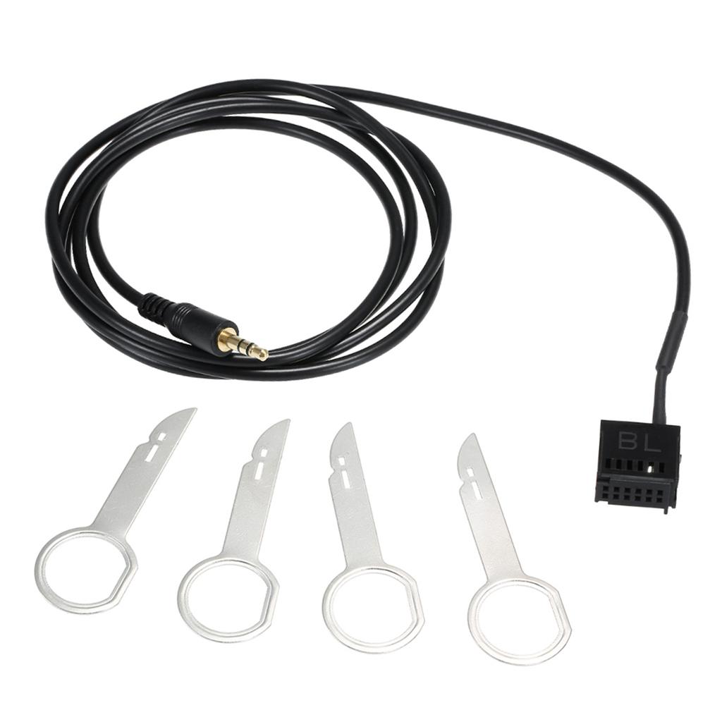 AUX IN Cable Adapter 6000 CD Aux Car Stereo Replacement for Ford Fiesta Ford Focus 6000 CD