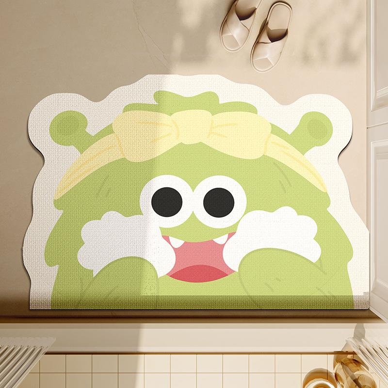 

Милий М який Діатомовий Бруд Туалетний Килимок для Підлоги Протиковзкі Накладки для Ніг для Літніх Людей Вагітних Жінок та Дітей Вхід у Ванну Кімнату Раковина у Ванній Кімнаті Протиковзкі Накладки 40 * 60cm