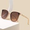 1PC Cute Glamour Sunscreen Women Sunglasses  Fashion Brand Men Glasses Stylish Designer Cat Eye Sunshades UV400