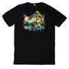 T-Shirt Lustiges Angler Fisch Motiv
