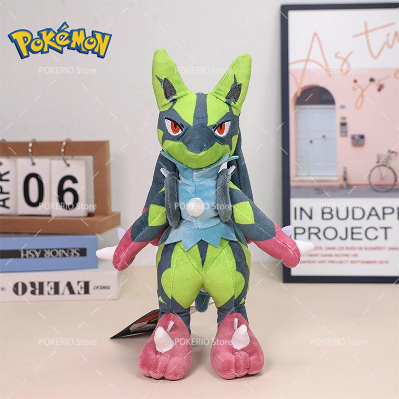 Hot Pokemon Plush Toy Shiny Mega Lucario Alolan Vulpix Togepi Plush Toy Cartoon Vileplume Beedrill Peluche Dolls Kids Gift