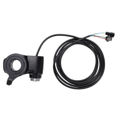 Thumb Throttle with Lock Key Speed Control Thumb Throttle Accelerator for Electric Scooter Replacement