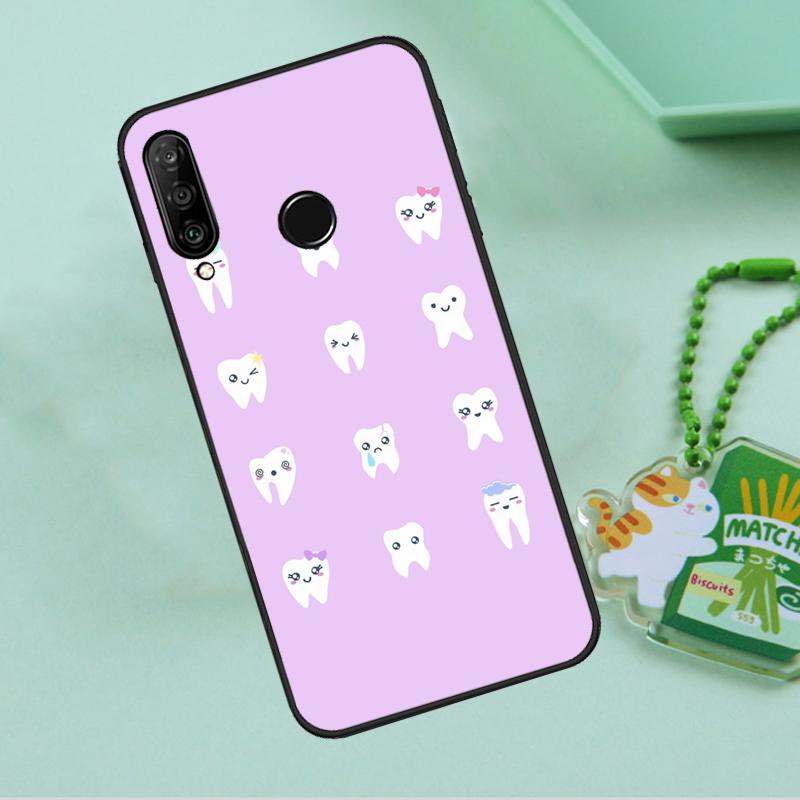 Dentist Dental Tooth For Huawei Nova Y90 Y70 Y60 Y61 Y91 Y72 9 10 SE 12i 12s 11i 5T P60 Pro P20 P30 P40 Lite Case