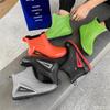 2024 Red Bottom Low Rain Shoes Men Waterproof Slip On Loafers Rain Shoes Men's Galoshes Rubber Rain Shoes Male Rubber Rain Boots