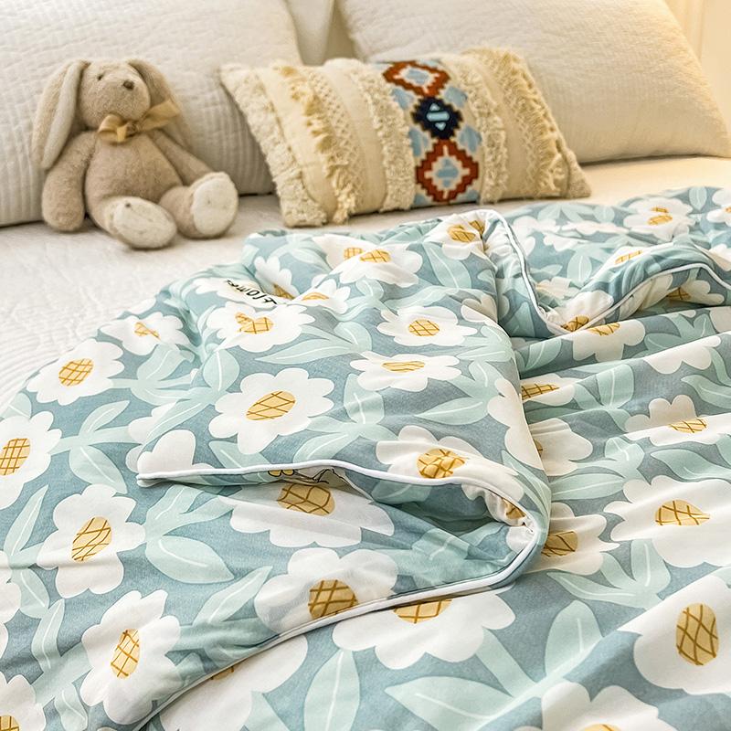 Summer Ice Comforter Cool Blanket Couple 200X230Cm King Size Bed Comforters Air Condition Quilt Single Quilts Cold Bedding