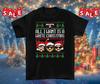All I Want Is A White Christmas Beastie Boys Unisex Black T-Shirt All Size PR867 Unisex T-Shirt