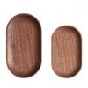 Hot Solid Wood Serving Tray Oval Tea Tray Decorative Wood Plate Fruit Tray Vegetable Platter Home Bread Dessert Cake Plate Table