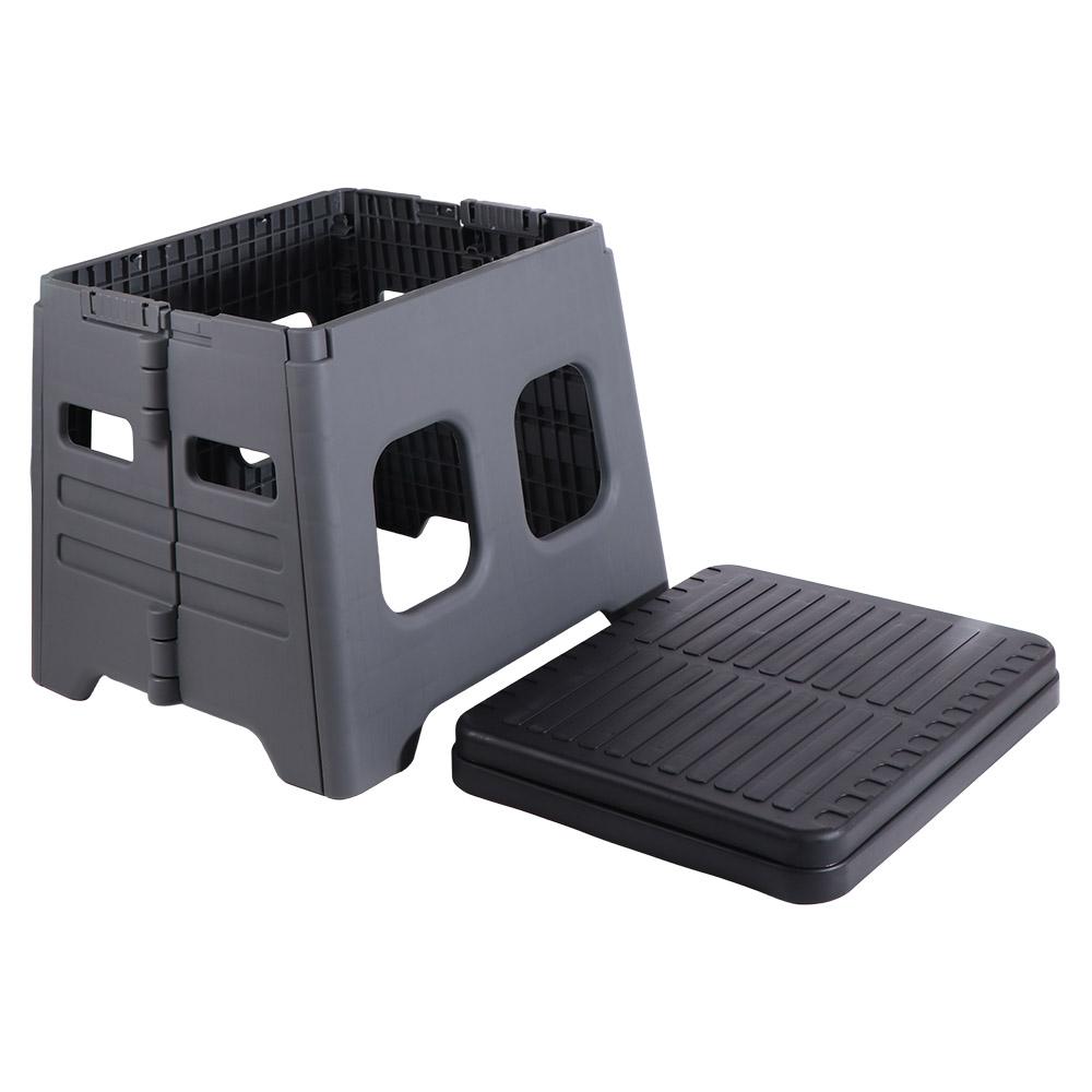 Lightweight Outdoor Camp Toilet With Lid Folding Truck Toilet  Camping Equipment