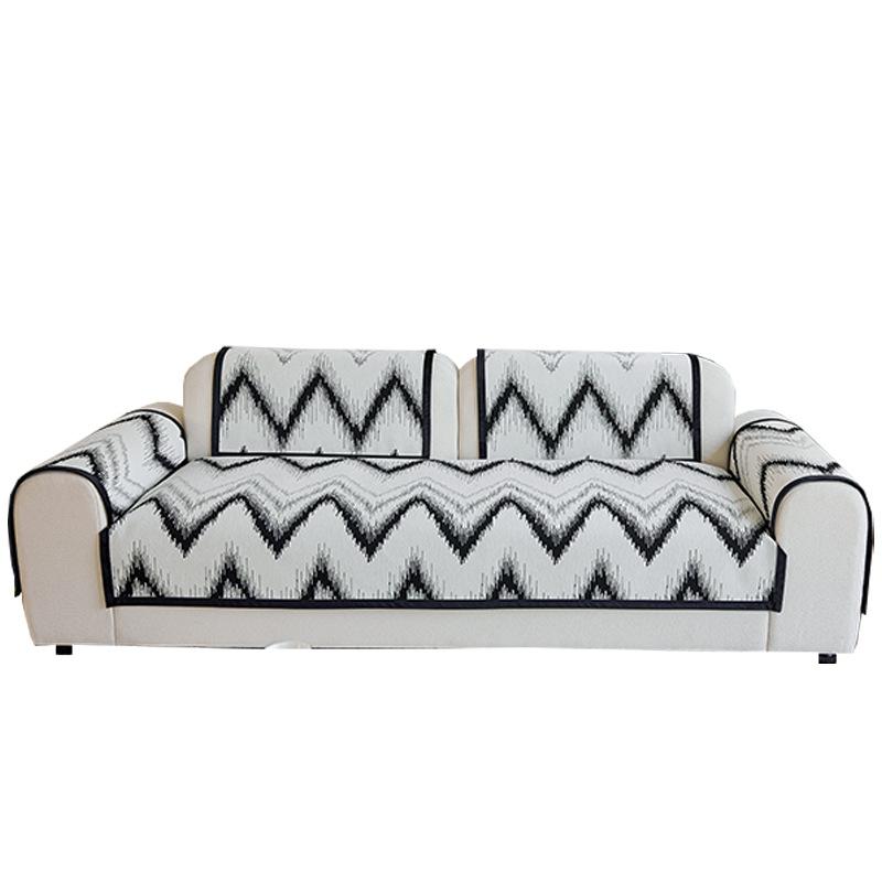 Chenier Sofa Cushion Is Universal In All Seasons, Dirt-Resistant And Non-Slip Seat Cushion, High-End Light Luxury Straight Row Sofa Cover Cloth