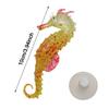 Produits d'animaux de compagnie simulés Maison Hippocampe Silicone Aquarium Décoration Ornements
