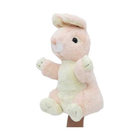 Takeoff Hand Puppet Rabbit (Pink)