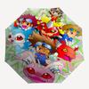 1pc Digimon Adventure Outdoor Umbrella - Automatic Opening/Closing, Portable 3-Fold Design with Metal Frame - Perfect Gift for Fans, Travelers, Everyd