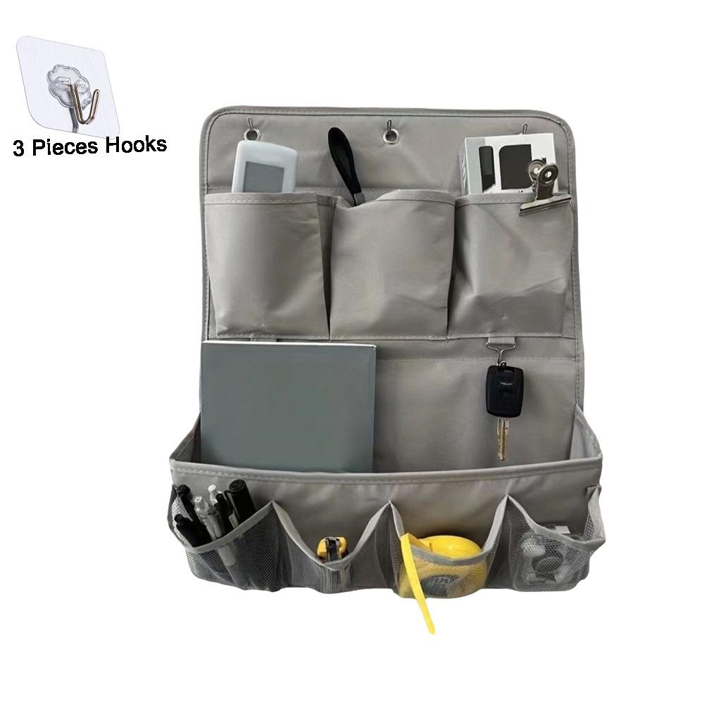 Space Saving Fabric Wall Pocket Organizer Large Capacity Multi Pocket Storage Bag  for Home