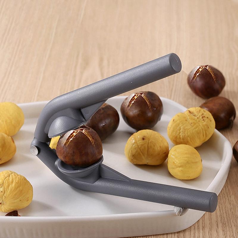 Quick Chestnut Opener Quick Clip Walnut Pliers Cutter Opener Nut Cracker Sheller Kitchen Tools 2 in1 Nut Cracker