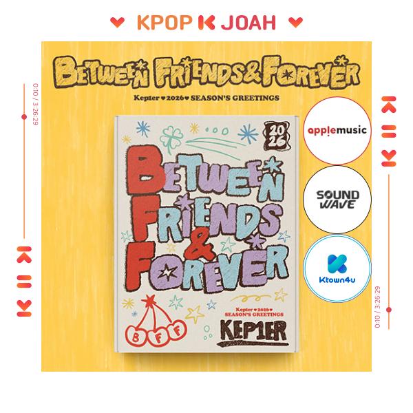 

[POB] Kep1er [BETWEEN FRIENDS&FOREVER] 2026 SEASON S GREETINGS SOUNDWAVE POB