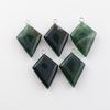 Natural Stone Rhombus Crystal Pendant for DIY Jewelry