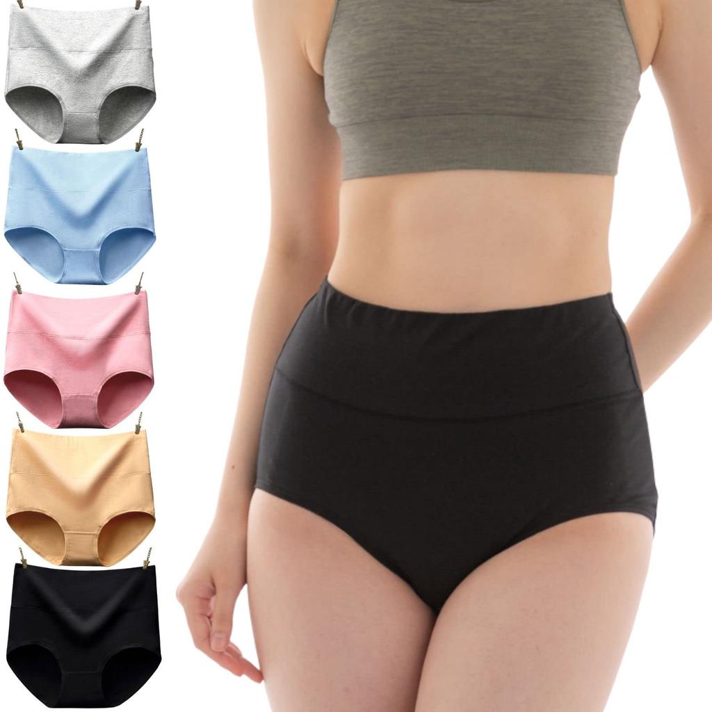 aicoco Organic Soft Cotton Loose Comfortable Sleep Soft Cotton Full Underwear for Women in Their and Beautiful Sizes and 3L Type Women's Panties,