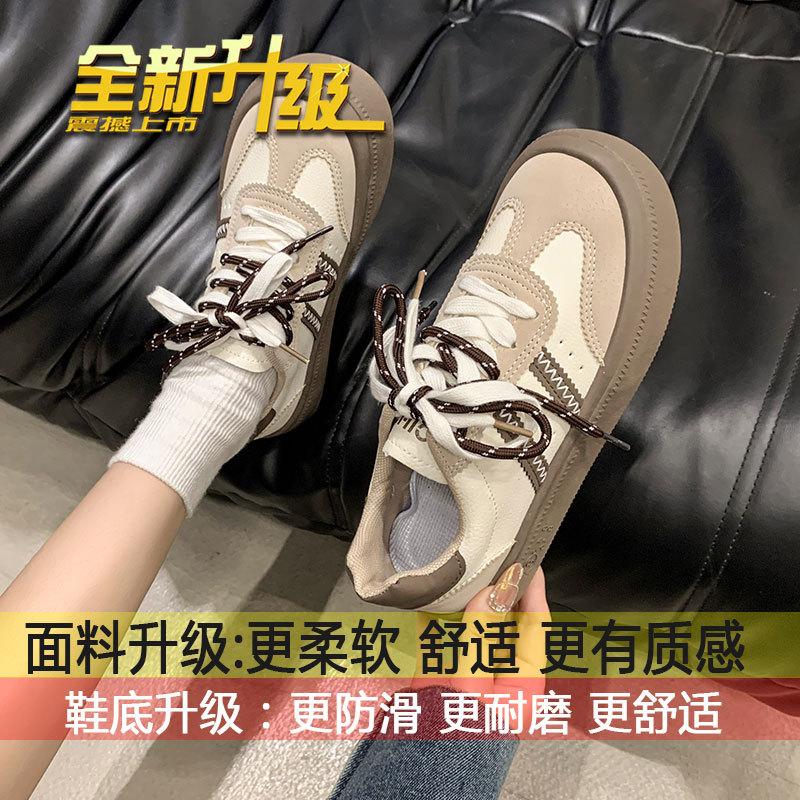 

Platform-soled German training shoes women s 2025 new autumn Internet celebrity explosion versatile heightening board shoes sports and leisure women s 40