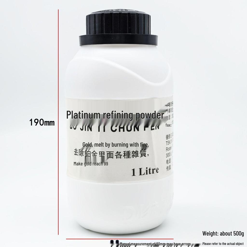High-Purity Refining Powder for Gold/Platinum: Removes Silver & Copper Impurities, 99% Efficient for Metalworking
