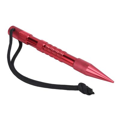 Schirmseilnadel Paracord-Spike-Nadel Armband Aluminium Bindestiche Häkelwerkzeug Einzeln Rot